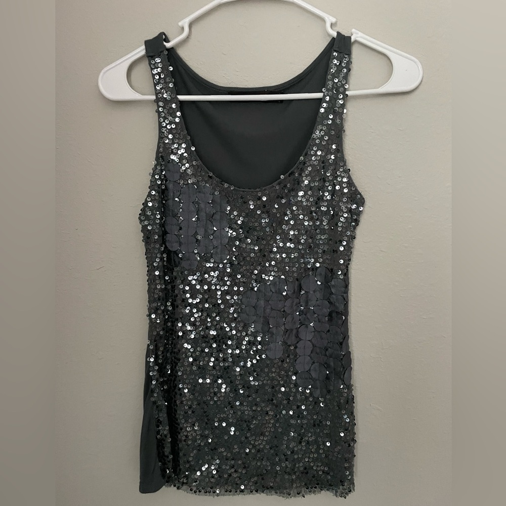 Limited XS sequin tank